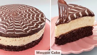 This Mousse Cake Will Melt in Your Mouth: A Soft Brownie with Velvety Mousse!