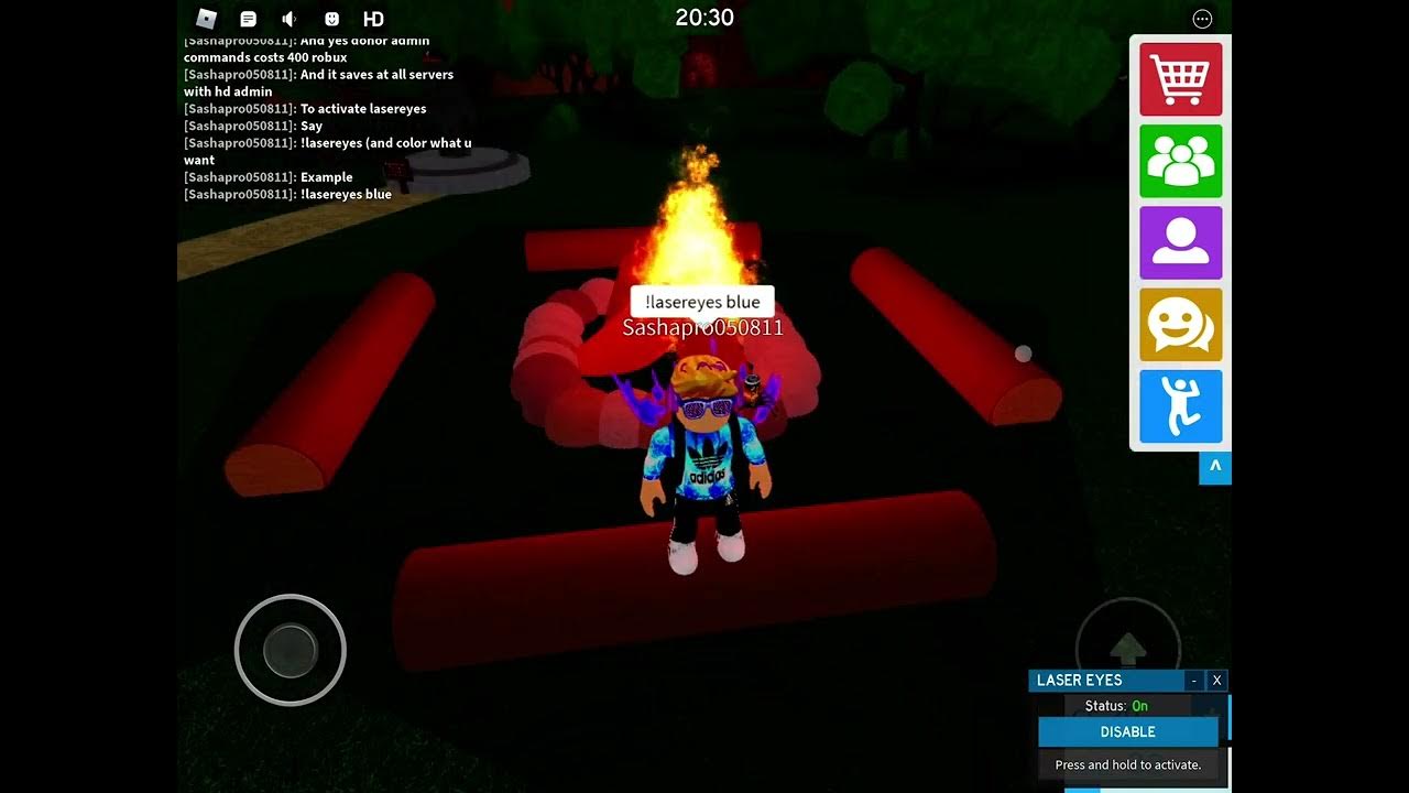 Roblox HD Admin donor commands review - YouTube