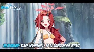 Blue Archive - Relationship Story Renge Swimsuit - Ep 01. Swimsuits And Defense