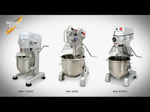 Manual Planetary Mixer | Bakery Machines and Equipment | SM-100C | SM-200 | SM-200C