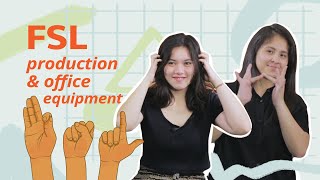 GG Learns FSL: Ep. 3 Production and Office Equipment