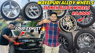Mayapuri Alloy wheels 😱🔥Used 26 inch Alloy wheels Tyre Only Rs.6000 Cheapest Alloy Wheels