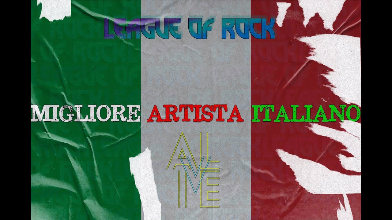 League of Rock: Miglior Artista Italiano