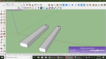SketchUp MS Physics Slider and Piston