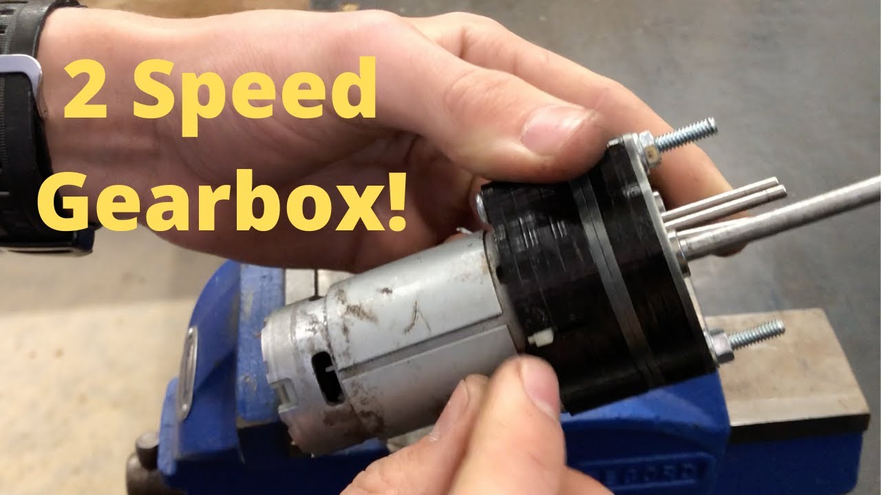 Homemade RC CrawlerPart 3 Two Speed Gearbox YouTube