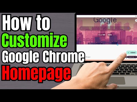 How to Customize Google Chrome Homepage