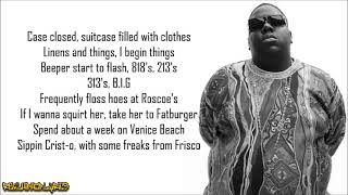 The Notorious B.I.G. - Going Back to Cali (Lyrics) Resimi