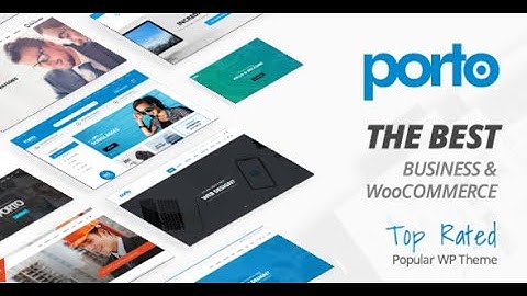 Porto WordPress Theme Customize