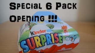 キンダーサプライズエッグ スペシャルパック 6個入り 素敵なサプライズ !!!!! (HD) screenshot 5