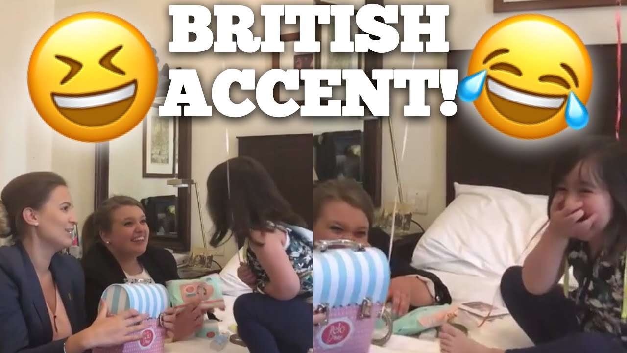 Scarlet Snow Belo Talks To British People with a British Accent (Haha Ang Cute)