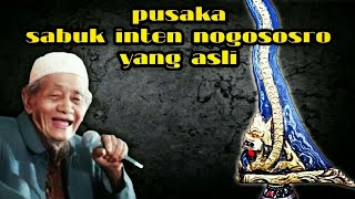 pusaka sabuk inten nogososro - kh husein ilyas