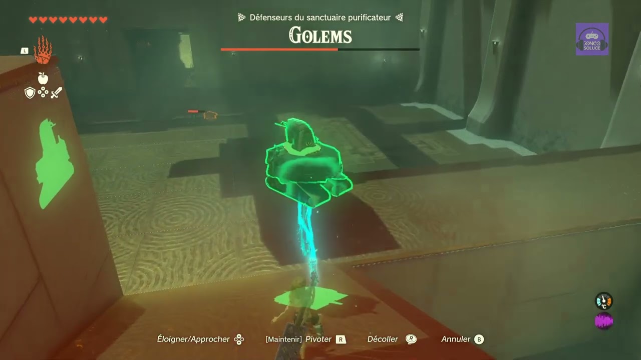 Sanctuaire Maya Tidegina Combat Desarme Traque Soluce Chemin Zelda Tears Of The Kingdom TOTK