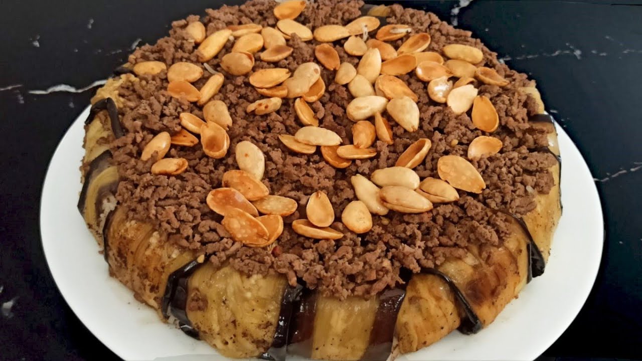 Жареные баклажаны с мясным фаршем