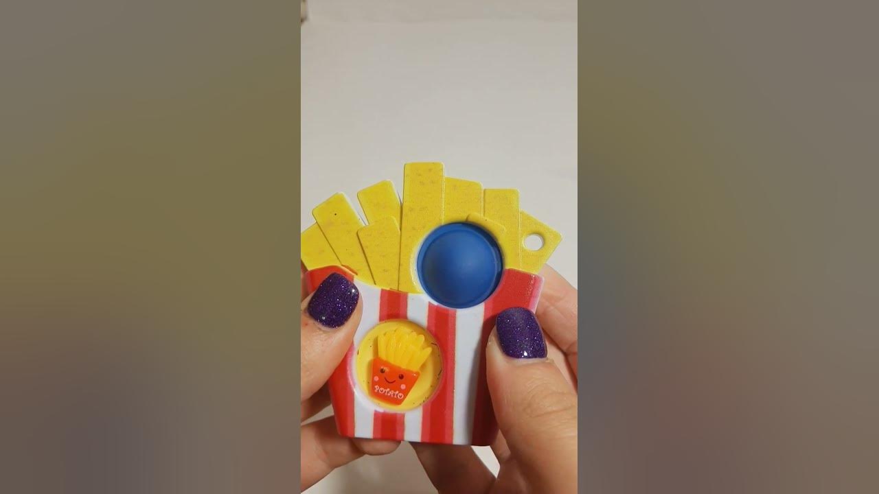 satisfying french fry themed fidgets #satisfying - YouTube