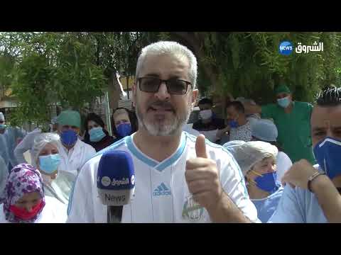معسكر عمال وموظفو مستشفى مسلم الطيب ينتفضون ضد مديرهم