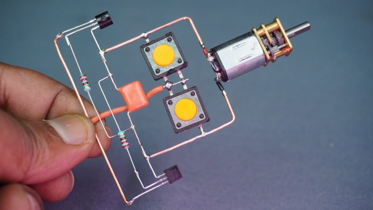Amazing Circuit Using Dual BC547 Transistor - YouTube