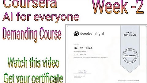 AI For Everyone  || Week-2 ||Quiz answer