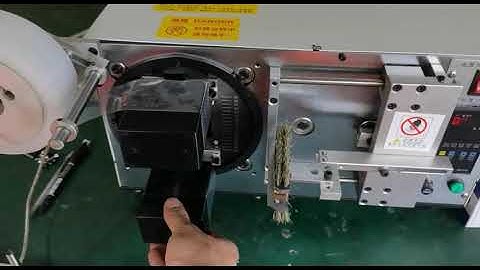 Dongguan Vacuz Semi Automatic Big Transformer Toroidal Bobbin Core Coil Taping Machine