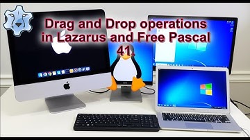 Drag and Drop operations in Lazarus and Free Pascal #lazarus #freepascal #draganddrop #tutorial