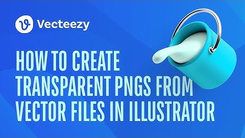 How To Create Transparent PNGs From Vector Files In Illustrator