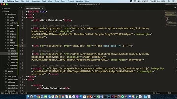 Integrasi Framework CodeIgniter 3 dengan Bootstrap