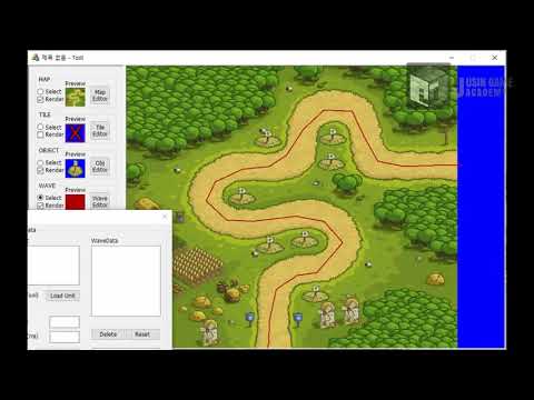 [킹덤러시 모작]쥬신게임아카데미 게임프로그래밍학원 5개월차 Direct2D+MFC 개인 작품 시연회_109기 김한겸_툴