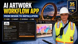 AI Artwork Project Workflow App | From Design to Installation