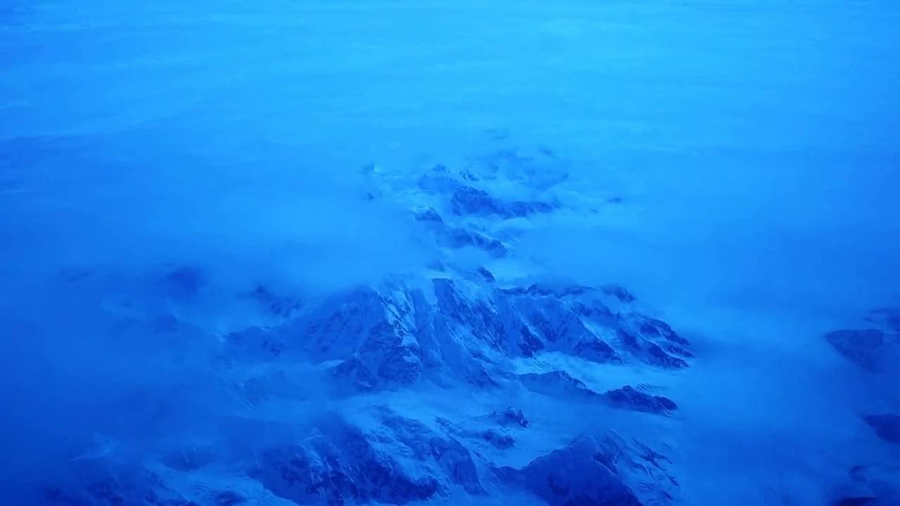Flying over Mt Foraker