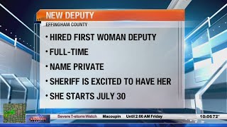 First Full-Time Woman Deputy Hired