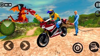 Uphill Offroad Motorbike Rider #57 - New Update 3d Motorbikes Crazy Driving Android Ios Gameplay screenshot 5