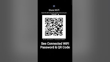 See Connected WiFi Password & QR Code in Vivo Mobile