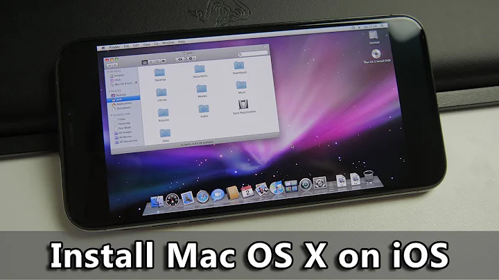How to Install Full Mac OS X on the iPhone or iPad Using UTM (No Jailbreak)