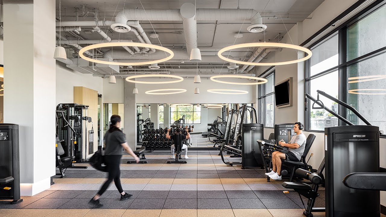 Amenity Tour: Fitness Center at Sixth & Jackson Apartments in San Jose