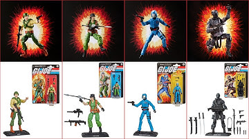 G.I. Joe Retro Collection Review (Duke, Lady Jaye, Cobra Commander and Snake Eyes)