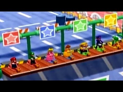 mario party 7 all 8 player minigames youtube