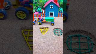 Amazing Mini Construction Tractor Working Project 🏗️ #shorts