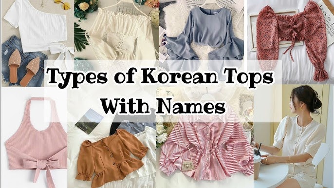 types of tops for girls with name, types of tops