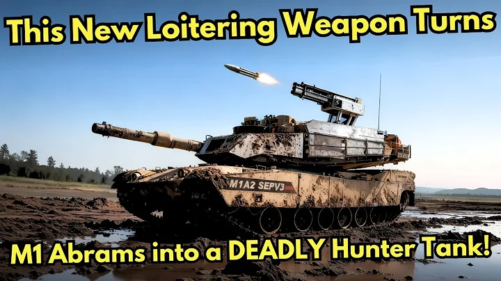 US Just REVEALED New SILENT KILLER Loitering Munition of M1 Abram Tank!