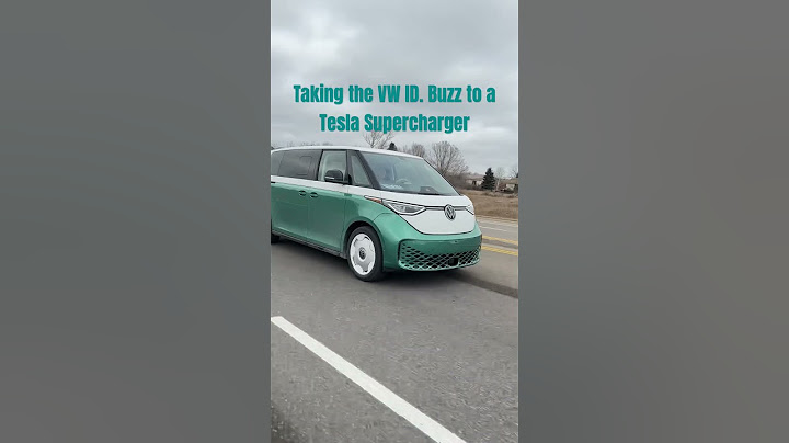 Can The Volkswagen ID. Buzz charge on a Tesla charger? #Ev #idbuzz #vw #tesla #charger #id.buzz #suv