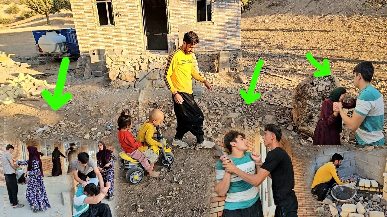 «Хаос в доме Садека: ревность Масуме и яростное столкновение Хасана и Эсхака»