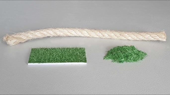 Sufanic Static Grass Model Grass Tufts Railway Artificial Grass Miniature Grass Tuft Terrain Kit for DIY Model Railway Fairy Garden Diorama Scenery