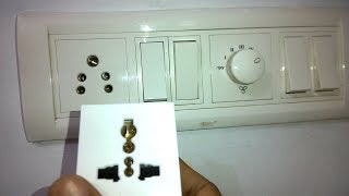 Replacing Modular Indian Socket with Universal Socket