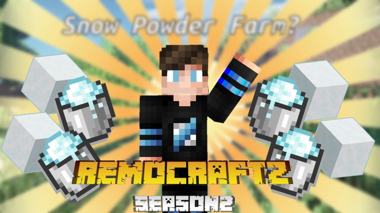 Snow Powder Farm Snow Powder Farm - RemoCraft Season 2 Episode 5 - YouTube
