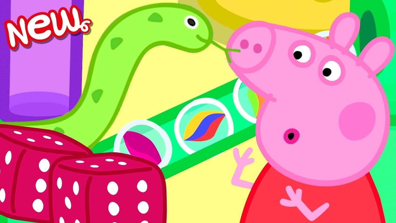 Peppa Pig Tales 🐷 Peppa's New Marble Run and Board Games 🐷 Peppa Pig Episodes