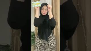 Cewek Hijab Hitam Goyangnya Memang Mantap