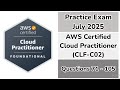 Practice Exam July 2025 | Q:71-105  | AWS Certified Cloud Practitioner | CLF-C02