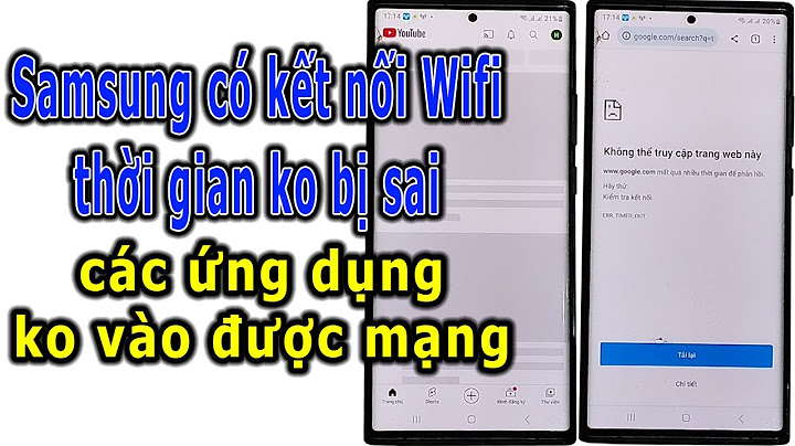 Lỗi internet có thể không có sẵn trên android năm 2024