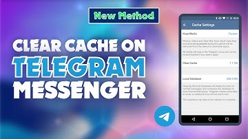 How to Clear Cache on Telegram Messenger  | Skill Wave