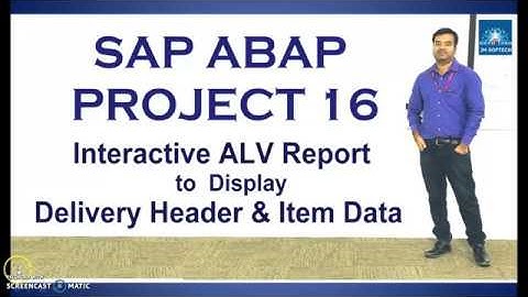SAP ABAP Project 16  Part 1