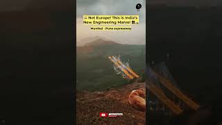 Conquering the Western Ghats! 🌉 India's Infrastructure Boom | UPSC GS3 #shorts #mumbaipunehighway